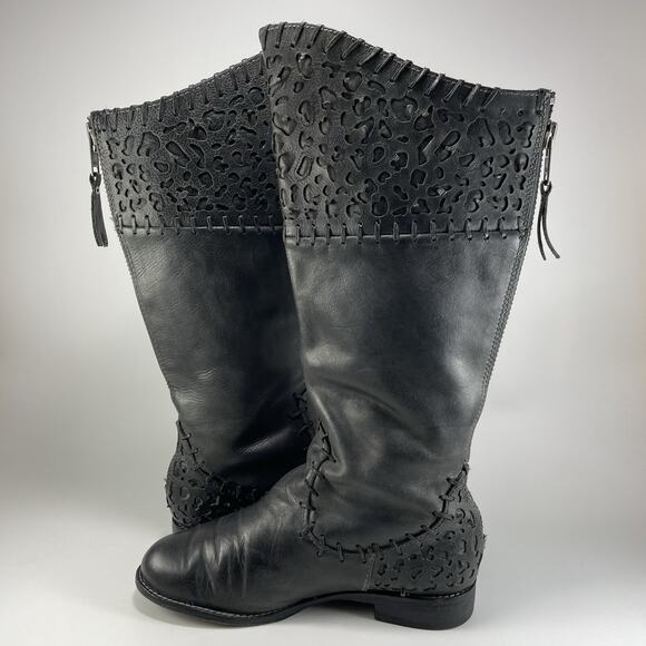 Corral Charlie Riding Boot Womens Size 8 M Indie Spirit Black Western Cowgirl - Picture 10 of 10